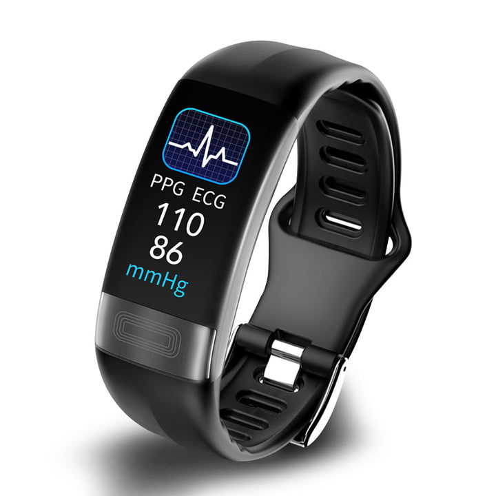 Smart armbånd Blodtrykk Monitor EKG, Hjertefrekvens, Oksygenmetning & Søvn Tracker FDA Godkjent