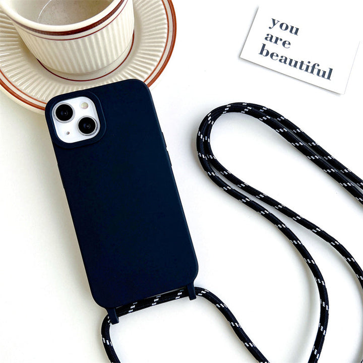 Skanto | Solid silikon lanyard case for iPhone