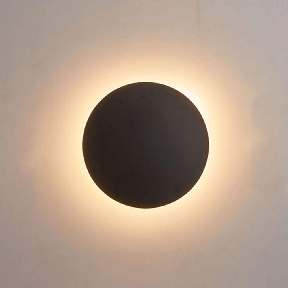 Skanto | GlowNight Metall Rund LED Vegglampe