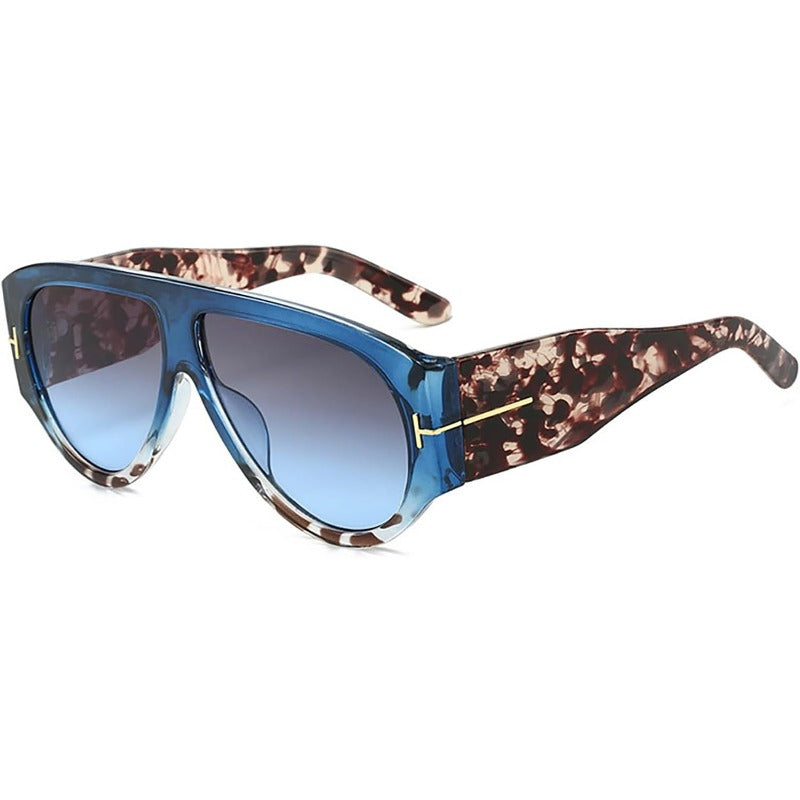 Oversized UV400 Aviator Solbriller Skanto