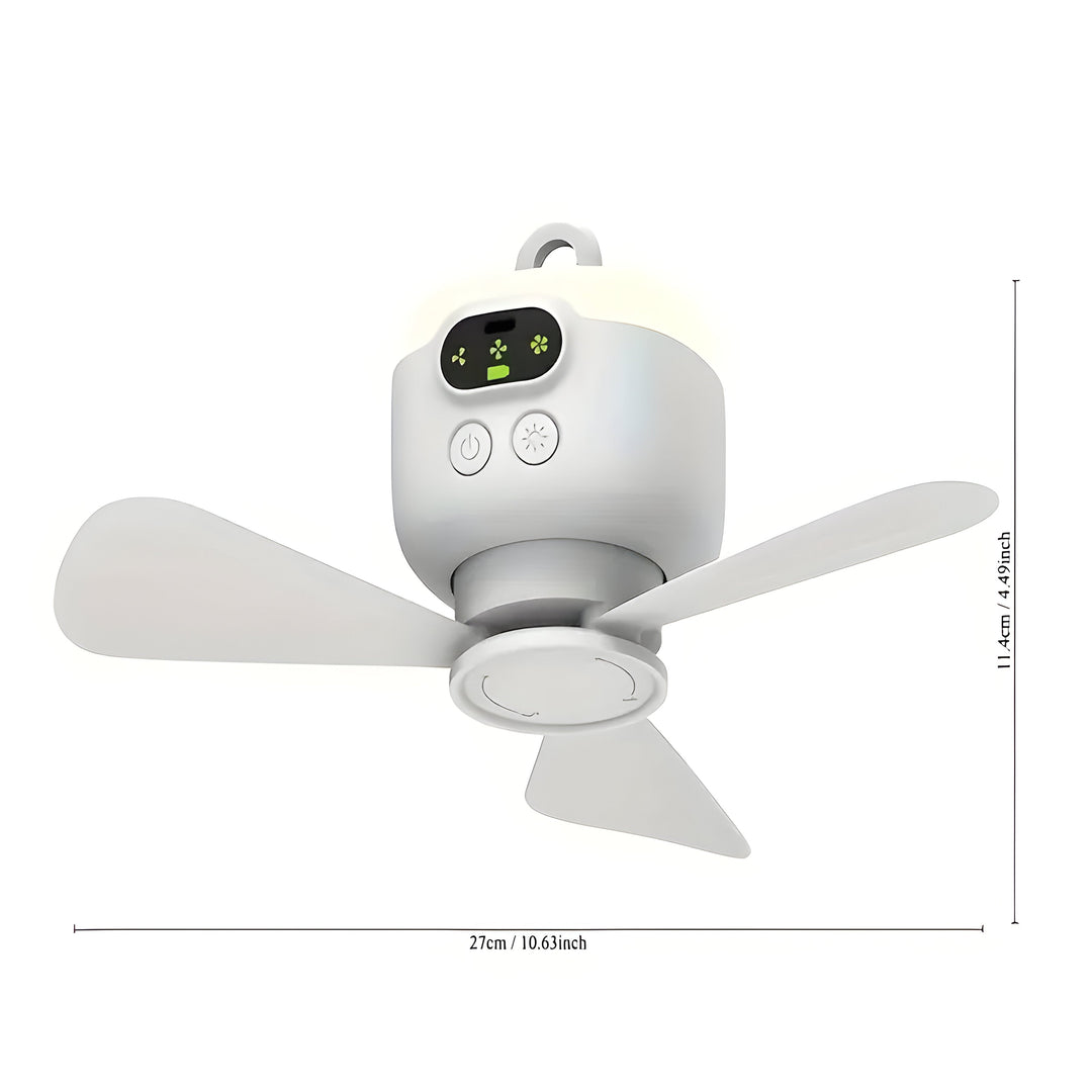 CoolTrail - Campingvifte for utendørs USB-oppladbar | Skanto