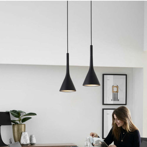 Moderne Trekant Pendellampe - Trionda | Skanto
