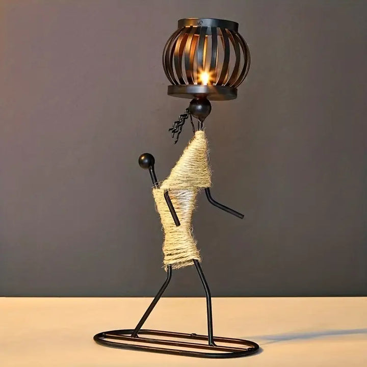 Retro Elegant Lysestake for Interiør Skanto