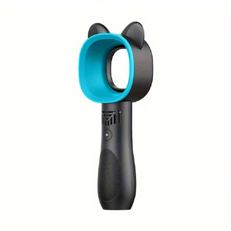 1pc USB Oppladbar Bladeless Håndholdt Vifte - Bærbar Mini Skrivebordsvifte med 3 Hastigheter for Reise, Camping, Kontor og Rombruk | Skanto