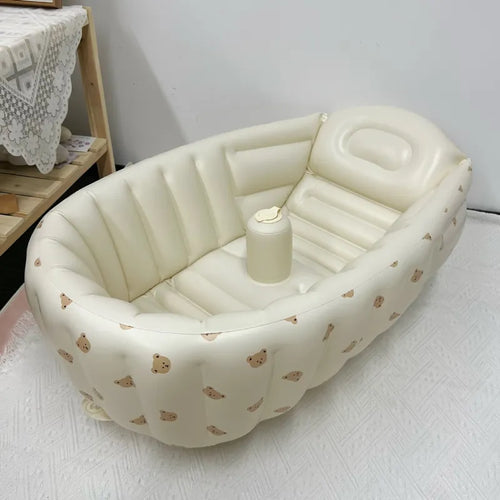 Skanto | Oppblåsbar babybadekar for reise – BubbleNest
