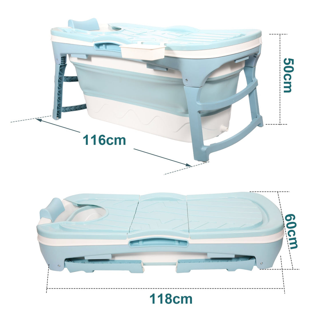 Foldbar badekar med lokk | Skanto
