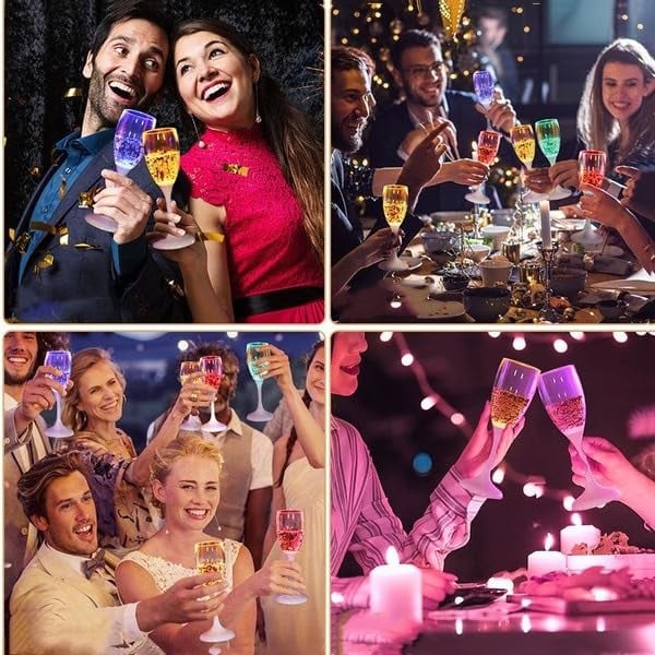 Skanto | Lys Champagneglass