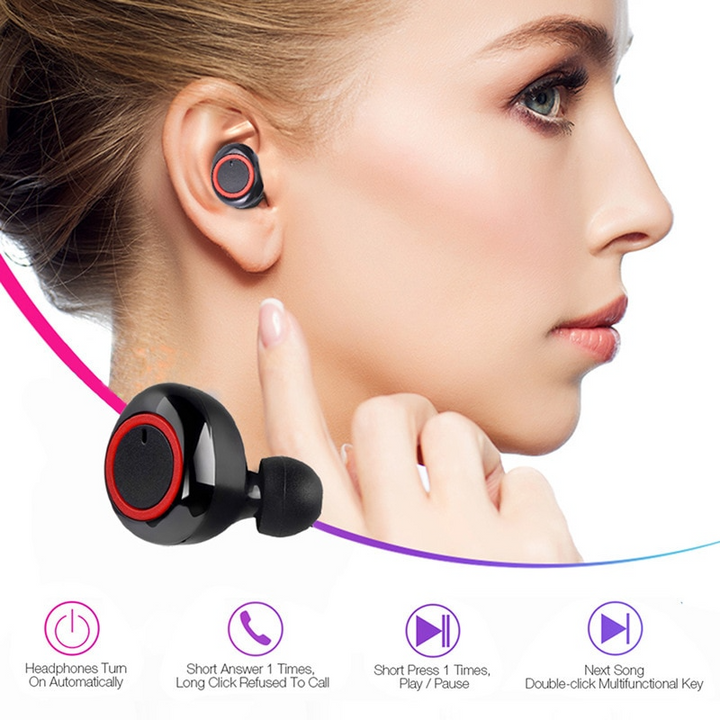 Skanto | Y50 TWS Trådløs Bluetooth Hodetelefoner