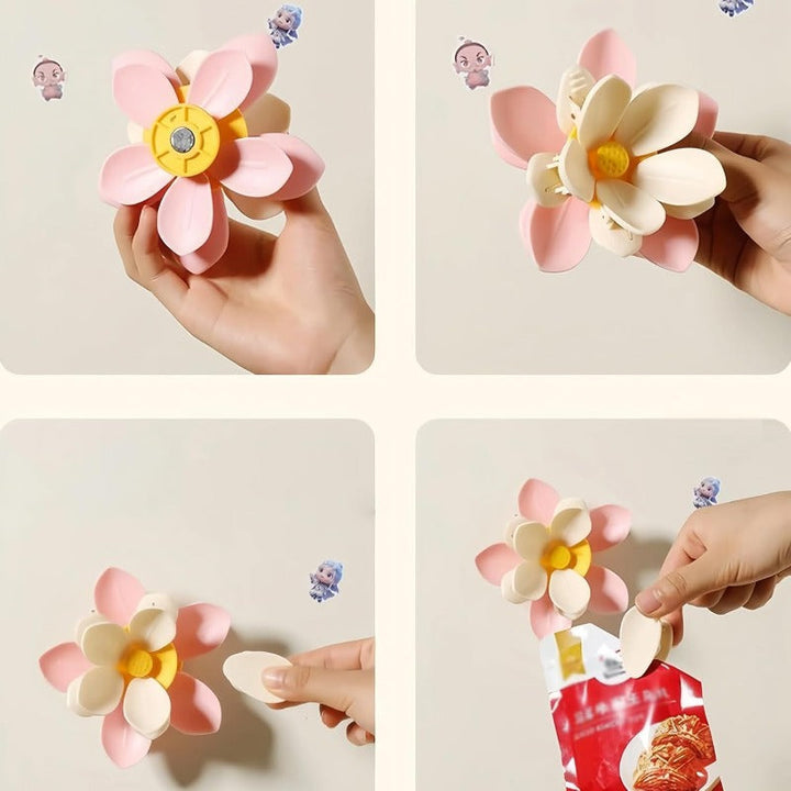 Skanto | Blomsterformet Magnetisk Klemme Kjøleskapsmagnet