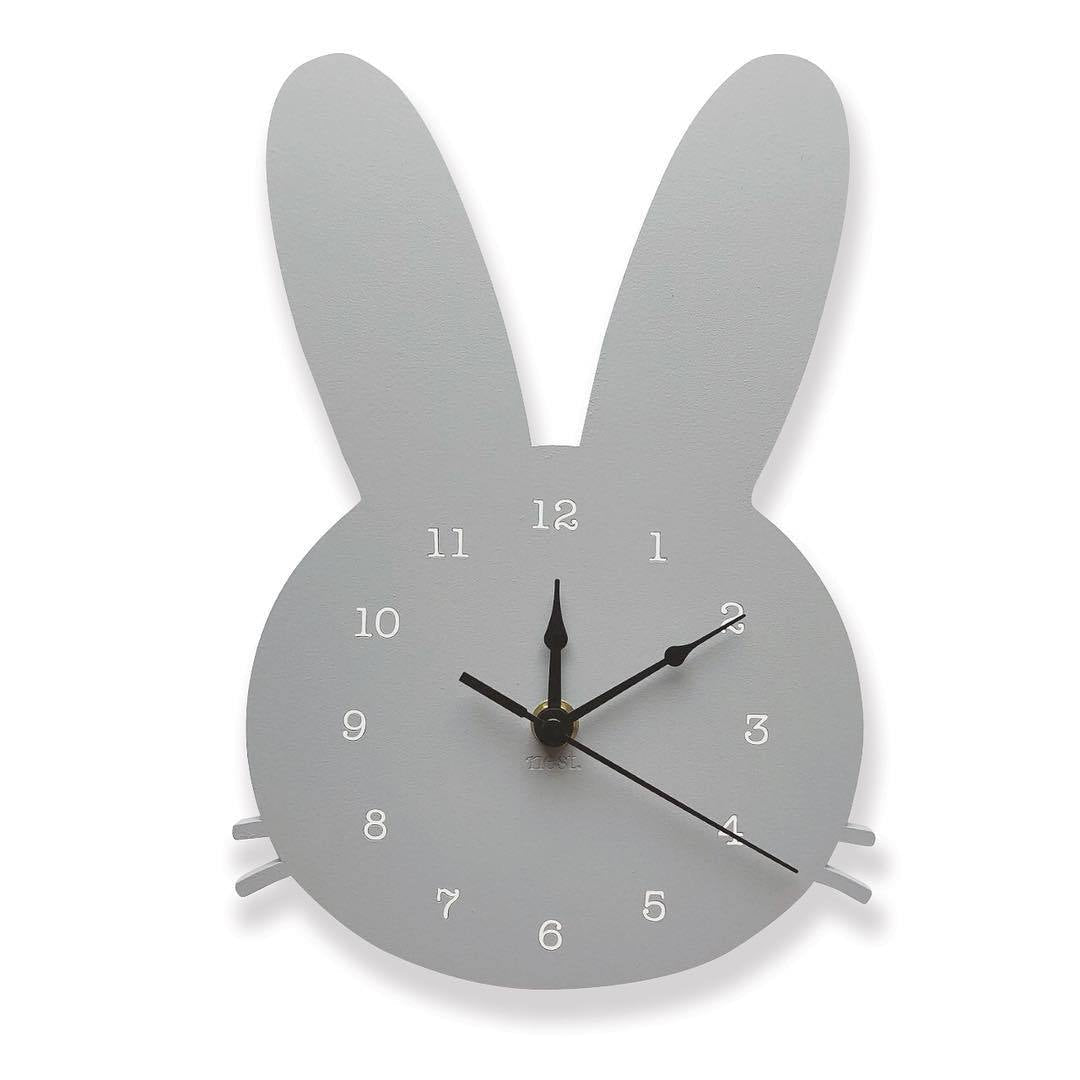 Skanto | GlowRabbit - Bedårende nordisk kanin klokke