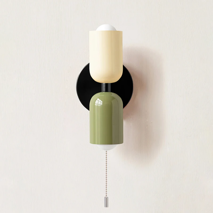 Skanto | Vegglampe Moderne Dobbel Glass Vegglampe