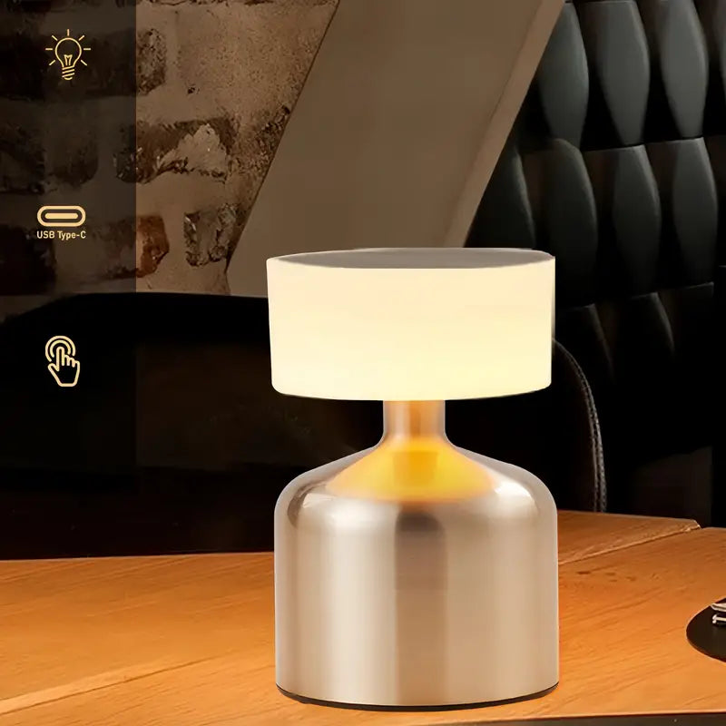 VibeLumineuse – Fargerik LED Bordlampe for Atmosfæriske Interiører Skanto