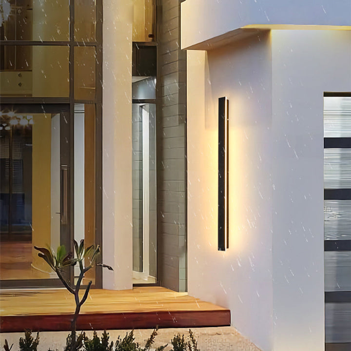 Zenith – Kompakte LED-vegglamper med metallhåndtak for innendørs og utendørs bruk, moderne design for hage og hall