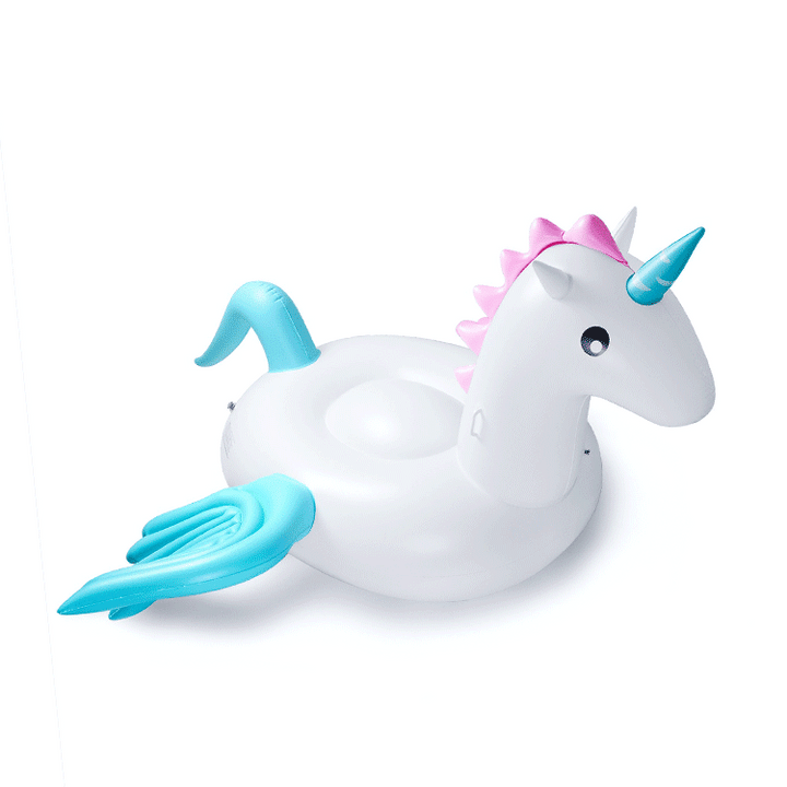 Dame inflatable unicorn svømmebasseng leke Skanto