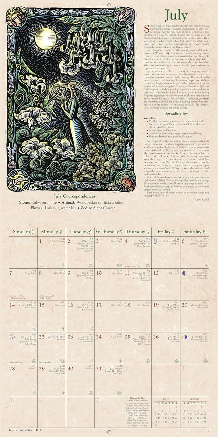 Skanto | Magiske Sesonger Veggkalender