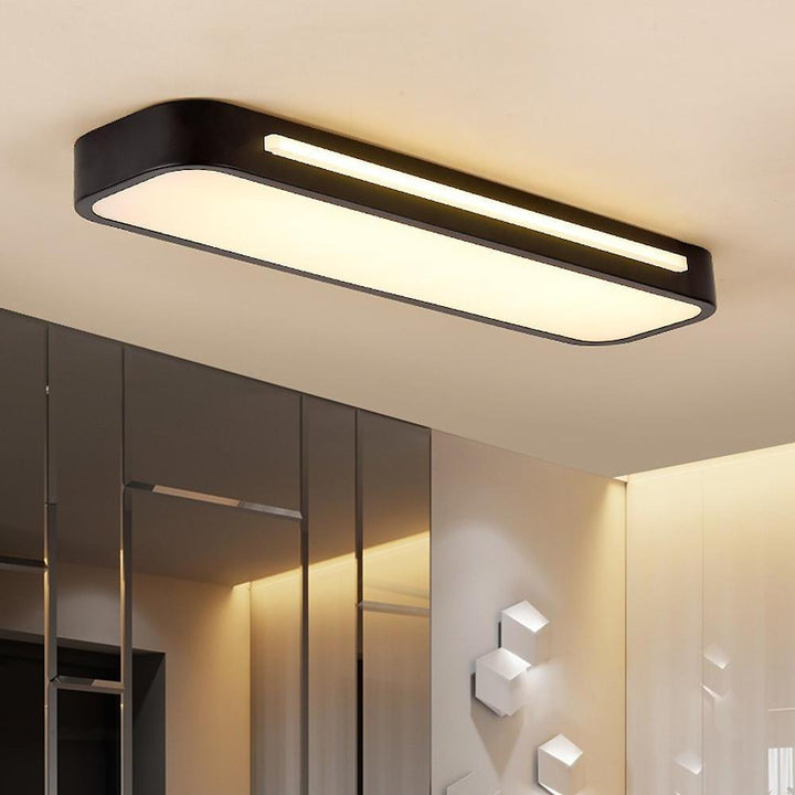 Nordiske minimalistiske lange LED-Deckenleuchte