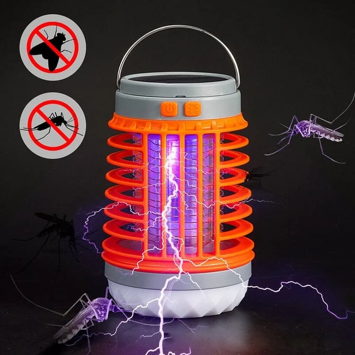 EcoZap Solcellelampe - Miljøvennlig Insektmiddel | Skanto