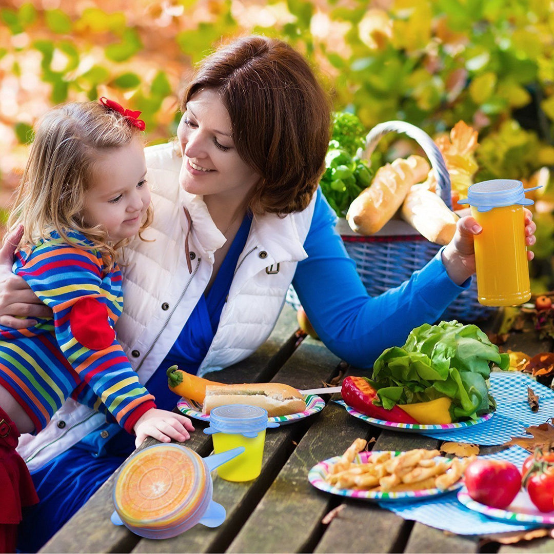 Skanto | Silikon Stretch Lok, 6PCS