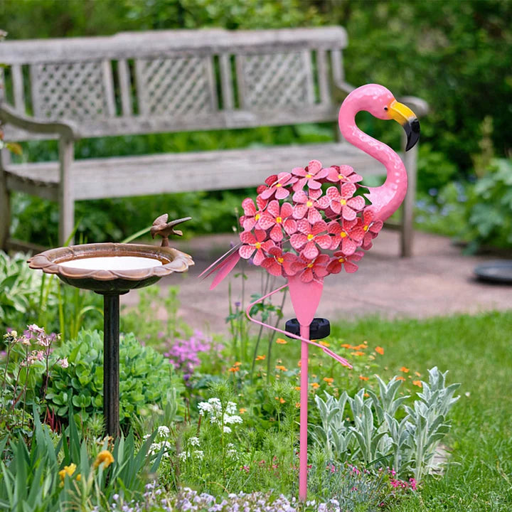 Skanto | Flamingo Sollys Metallkunst