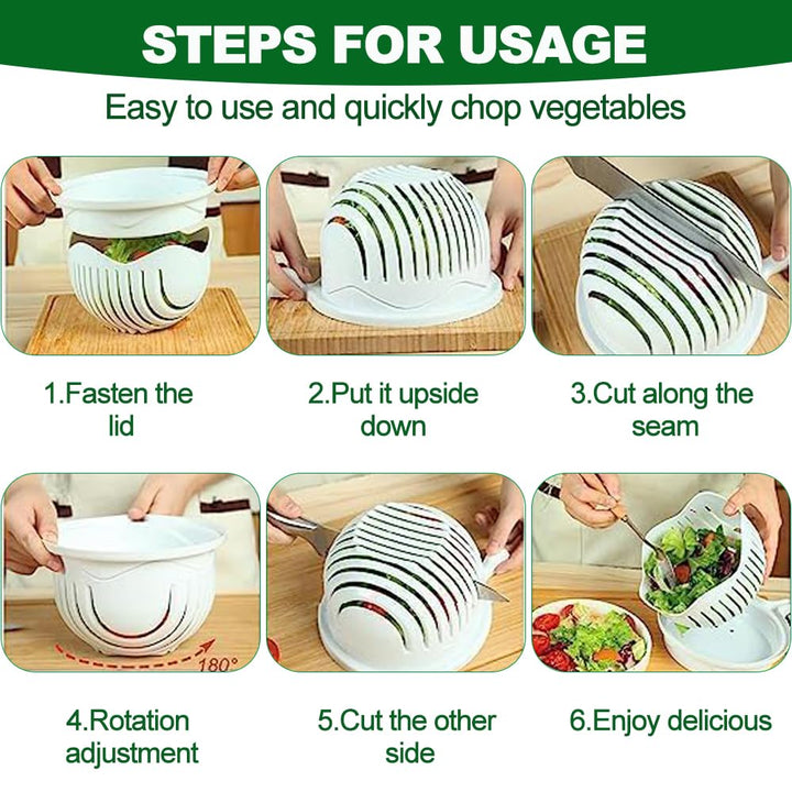 Skanto | VeggieSlice Pro — Gjør salatlagning sikkert, raskt og enkelt som barnespill! (2 deler)