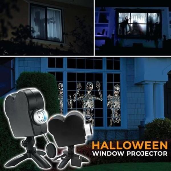 Skanto | SpookGlow Holografisk Projektor | Forandre plassen din med fengslende Halloween-projeksjoner
