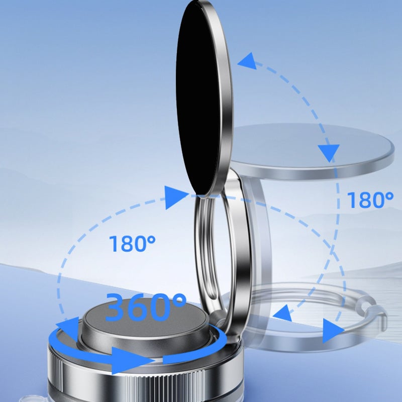 360° justerbar vakuum-magnet telefonholder | Skanto