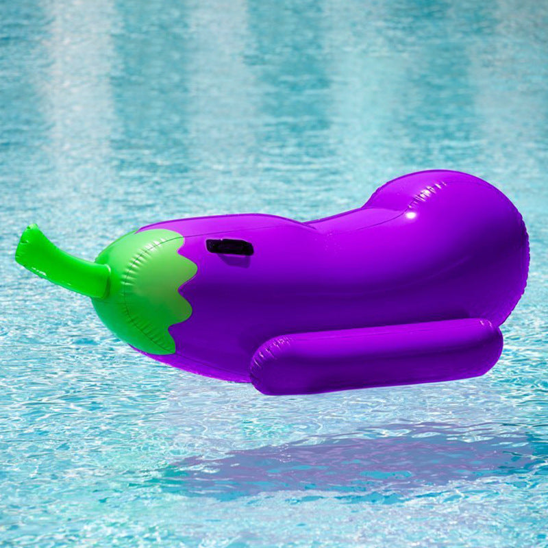 Unisex Oppustbar Aubergine Lounger Skanto