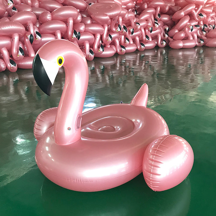 Damer oppblåsbar svømmeflamingo Skanto