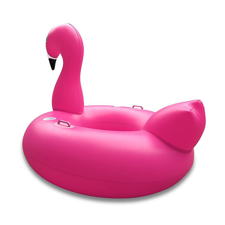 Kvinnenes oppblåsbare svømmeflamingo Skanto