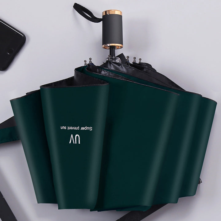 Damen UV-Schutz Falt-Regenschirm mit Automatikfunktion Skanto