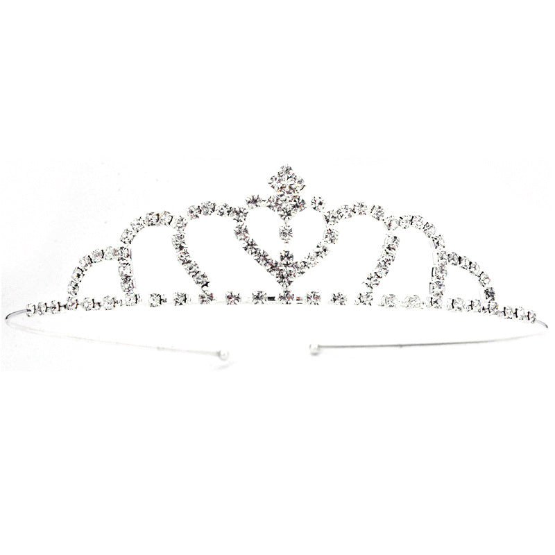Damer Krystallbesatt Tiara Skanto
