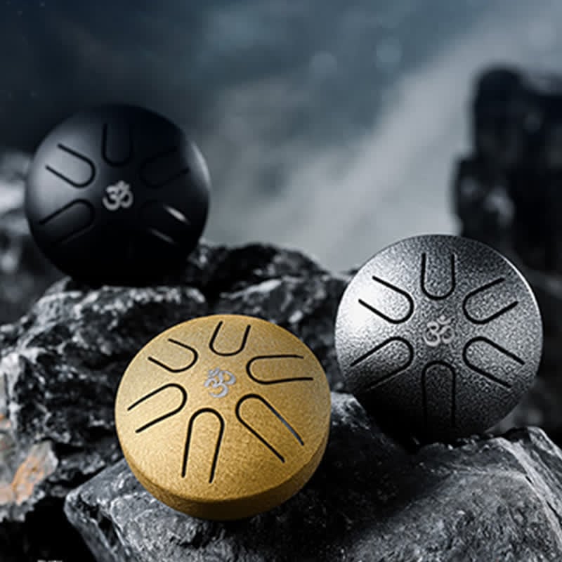 Skanto | Buddha Stones Mini Stål Tunge Tromme