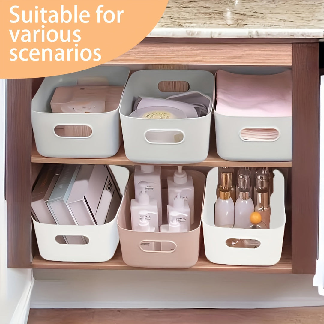 OrganiseerGemak - Sett med 10 vegghyller for kosmetikk og snacks Skanto