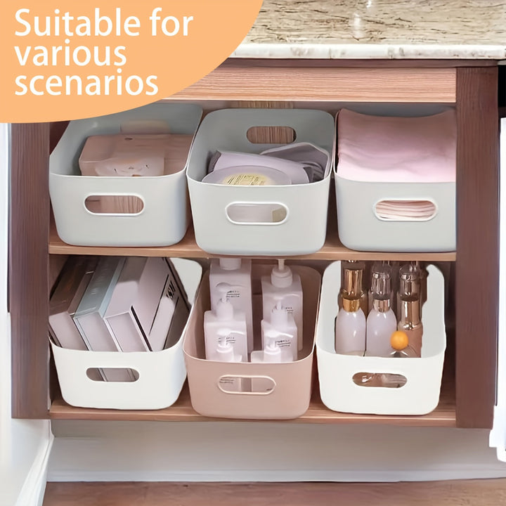 OrganiseerGemak - Sett med 10 vegghyller for kosmetikk og snacks Skanto