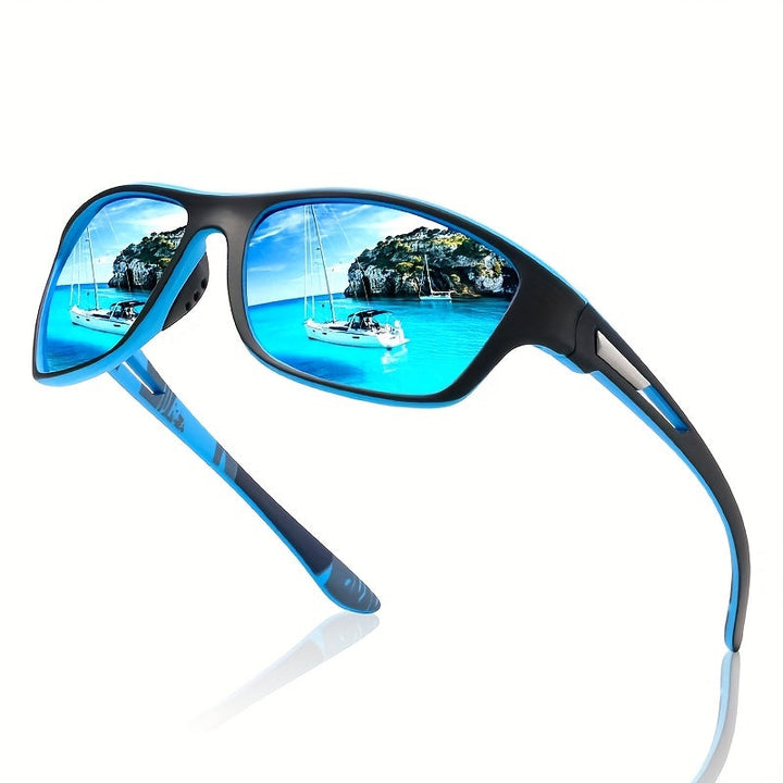 Sportssolbriller for menn – Polariserte med UV400 beskyttelse – VisionX Pro | Skanto