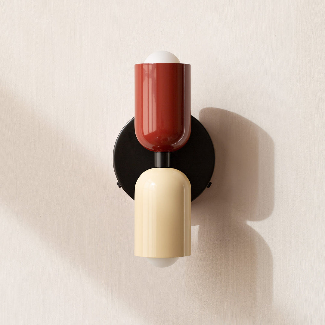 Vintage Dobbel-Hodet Vegglampe – Kreativ Design for Unik Atmosfære | Skanto