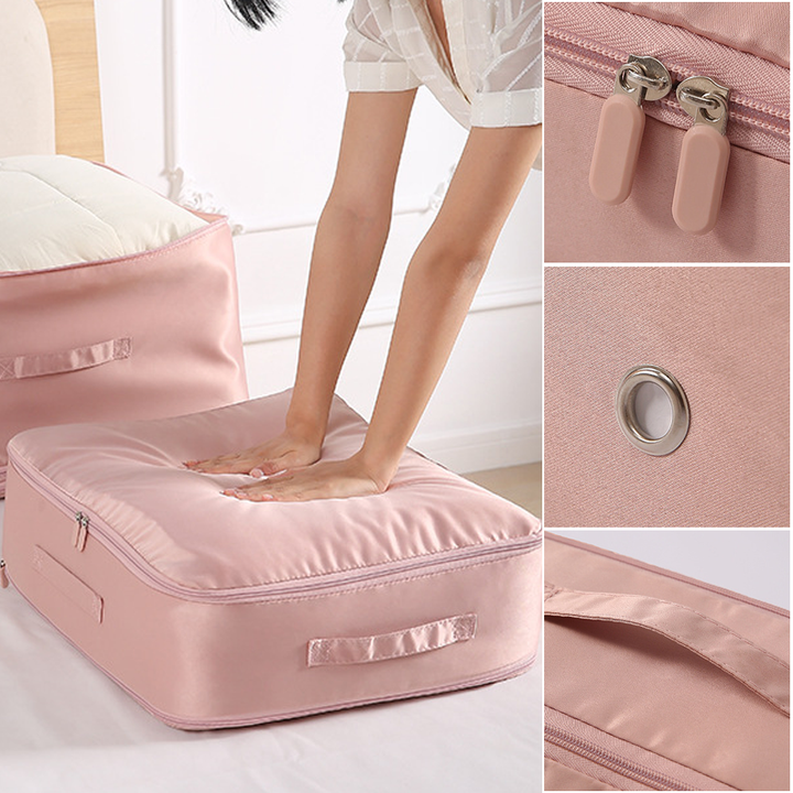 Ultra Space Saving Self Compression Organizer | Skanto