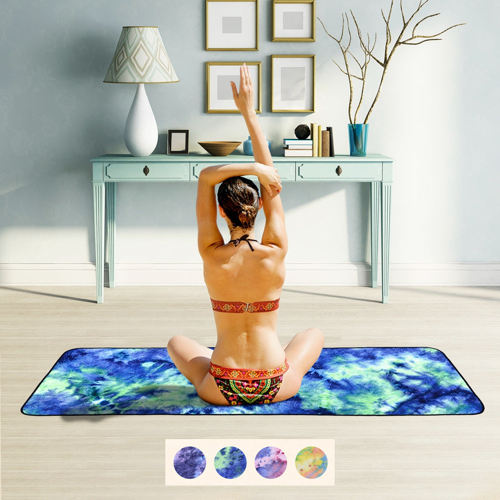 Sport- og yogamatte med sklisikker overflate og unikt design Skanto