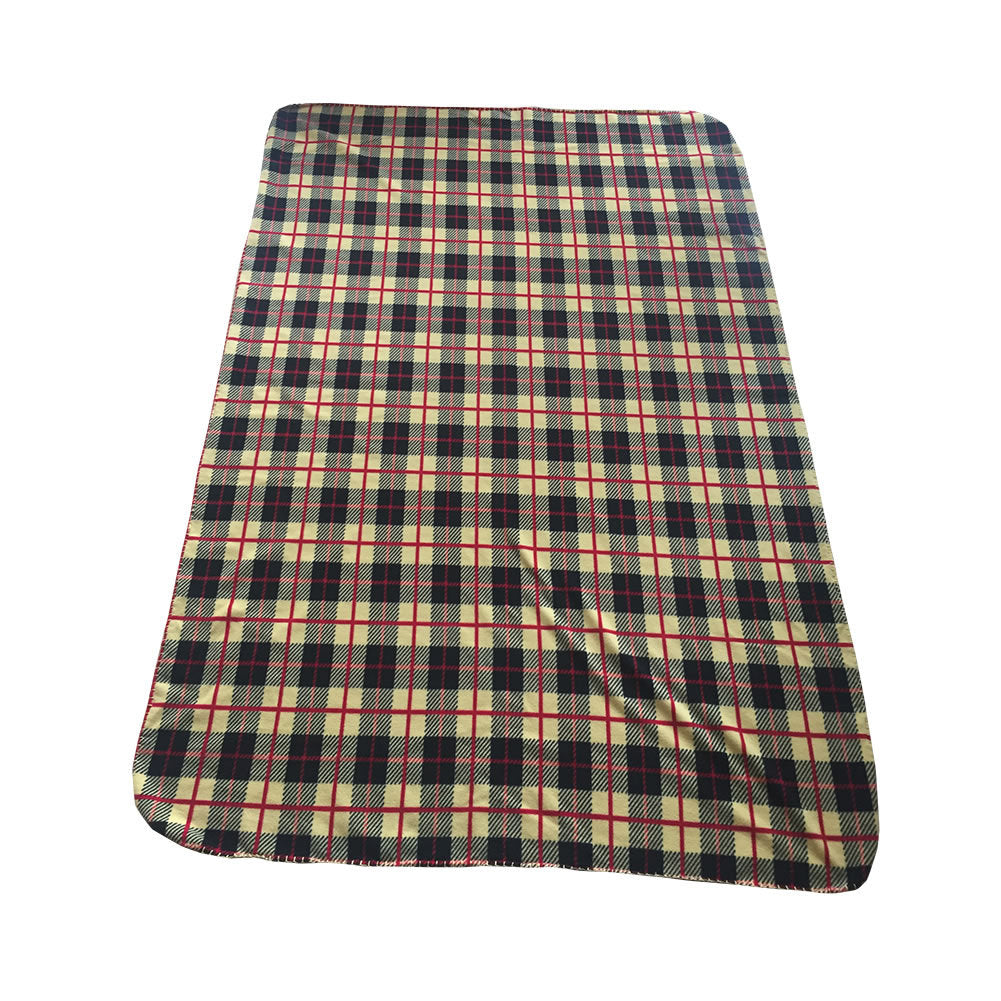 Dame Fleece-teppe med fint juledesign Skanto