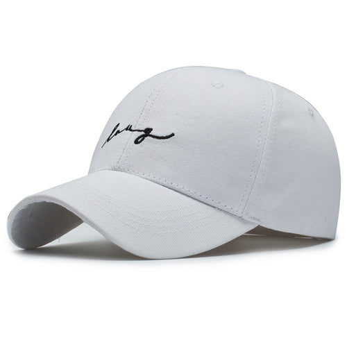 Herres signatur brodert baseball caps Skanto