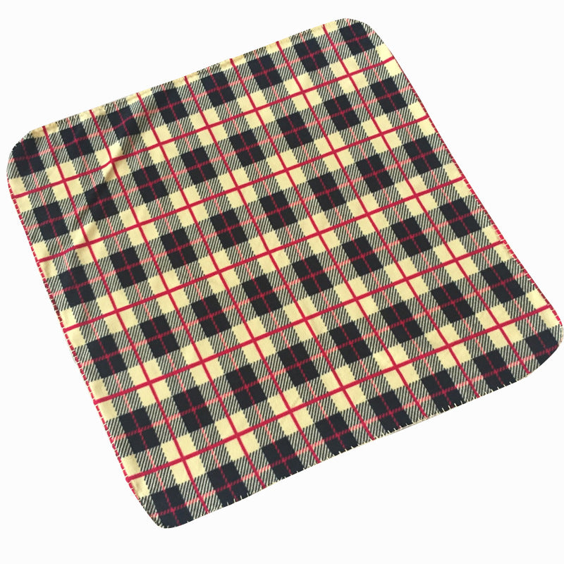 Dame Fleece-teppe med fint juledesign Skanto