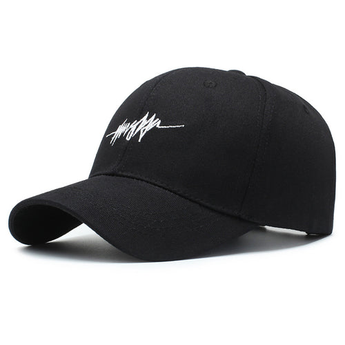Herre Casual Brodert Snapback Caps Skanto