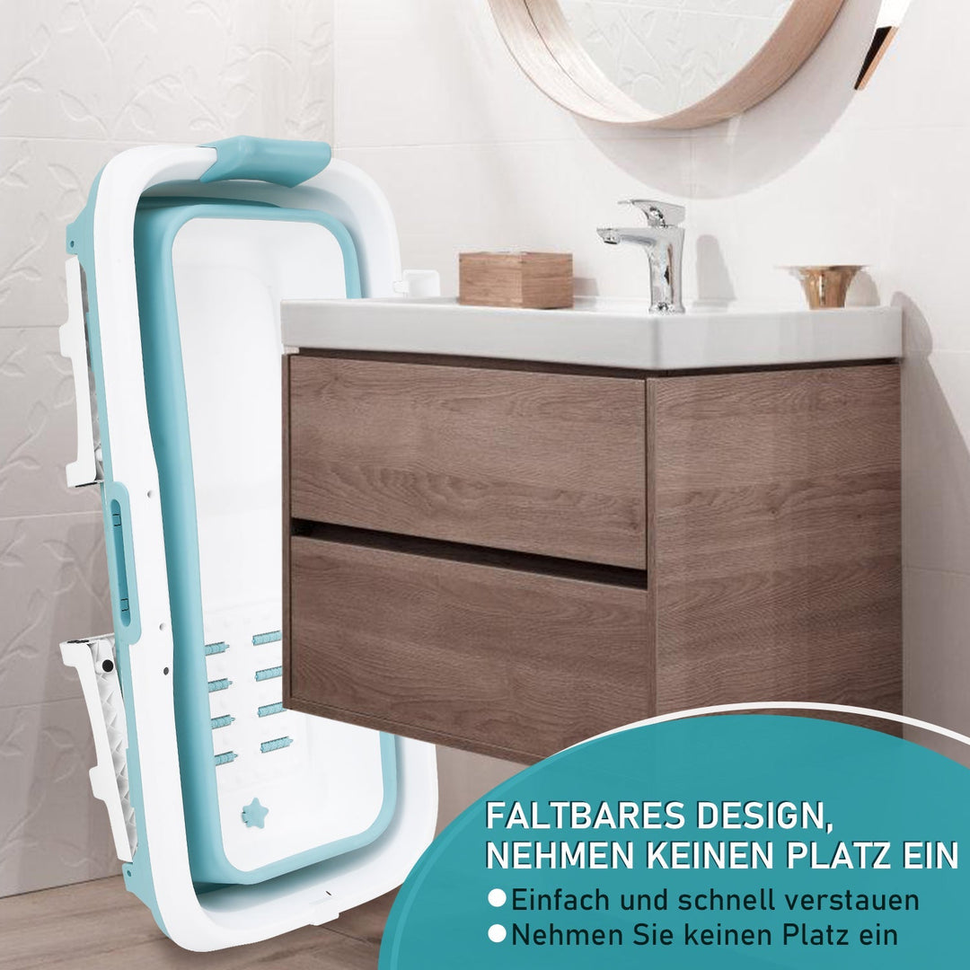 Foldbar badekar med lokk | Skanto