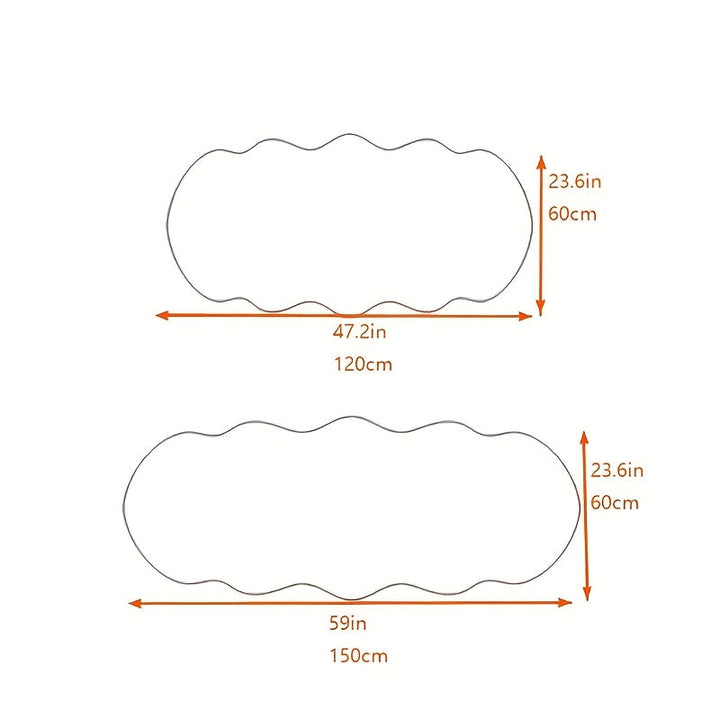 VelvetSoft Comfort Teppe – Vaskbart antiskli plysj gulvmatte for ethvert rom | Skanto