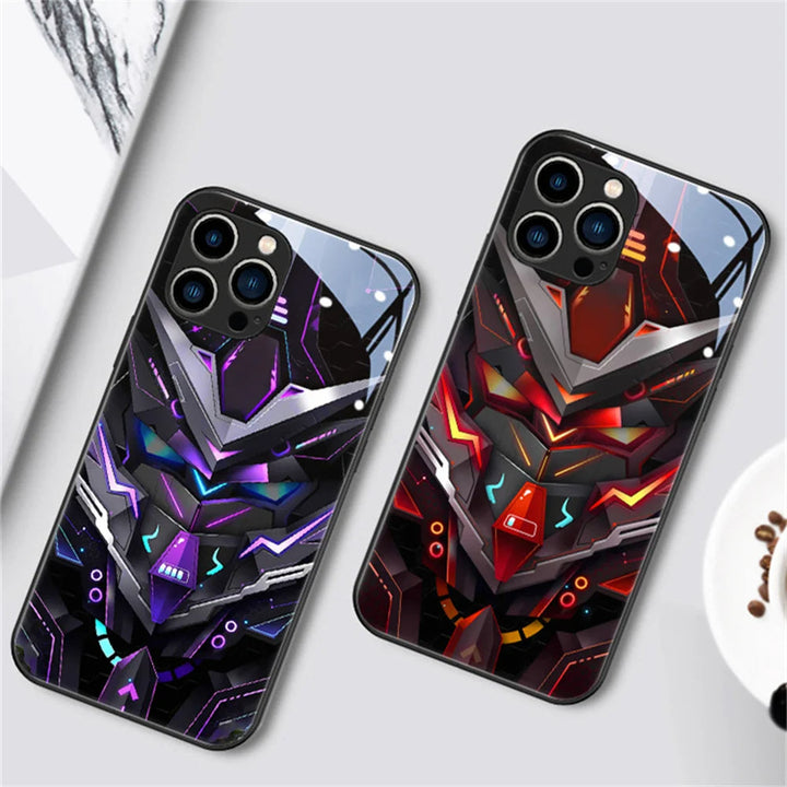 Skanto | Kule Mecha Apple Smart Flash Telefondeksel