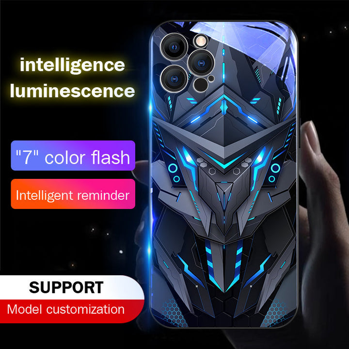 Skanto | Kule Mecha Apple Smart Flash Telefondeksel