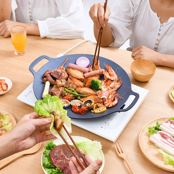 Skanto | Multifunksjonell Medisinsk Sone Grillpanne Non-stick Panne