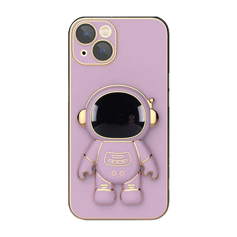Skanto | 6D Belegg Astronaut Skjult Stativdeksel for iPhone