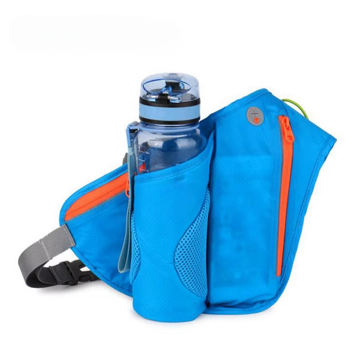 Laufgürteltasche med Trinksystem og Handytasche for Outdoor-Sportarten