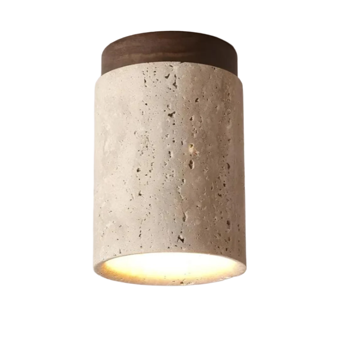 Trendy Rund Japansk Stil Taklampe - ZenLight | Skanto